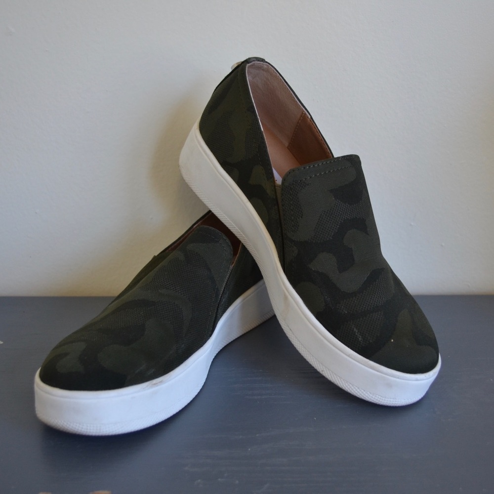 Steve Madden Camo Slip-Ons